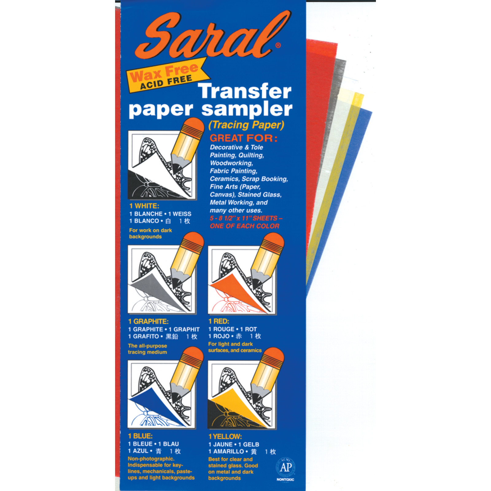 Saral® Transfer Paper Assortment Sampler